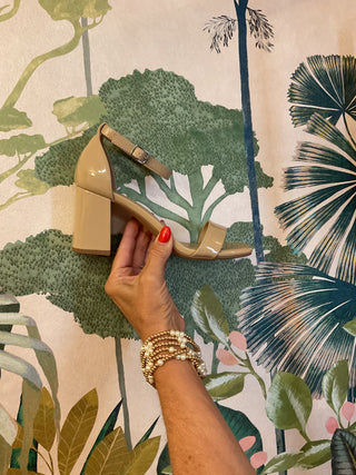 Larch D-Beige Dress Sandal