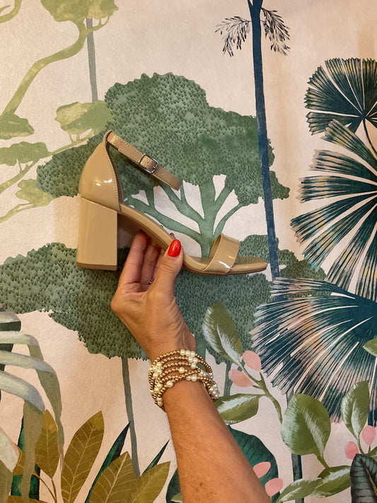 Larch D-Beige Dress Sandal