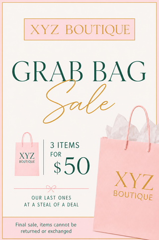 Grab Bag Sale