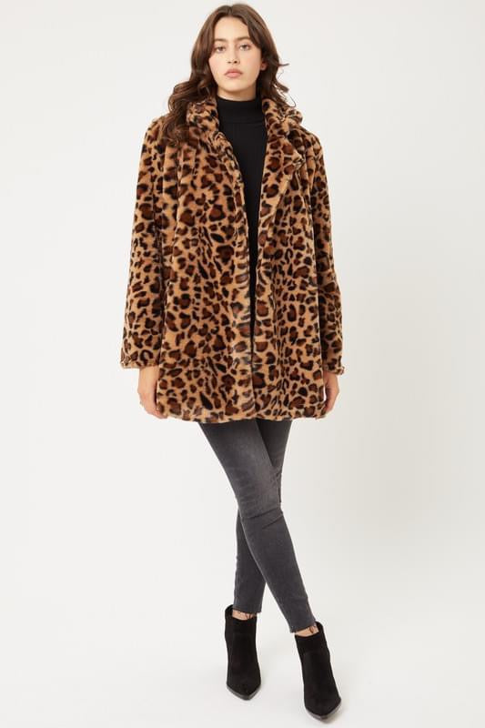 PREORDER Animal Print Coat