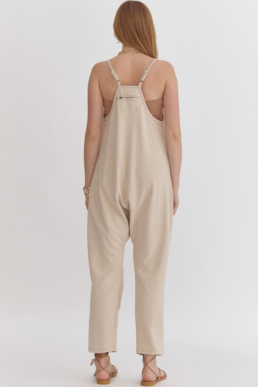 Casual Knit Jumpsuit