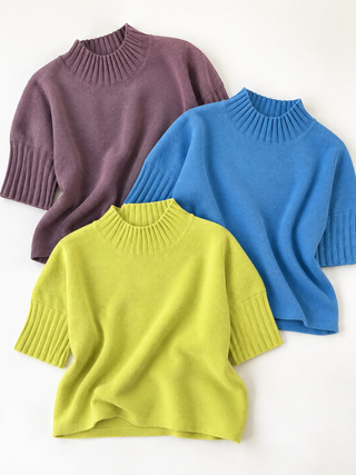 Veronica Mock Neck Sweater