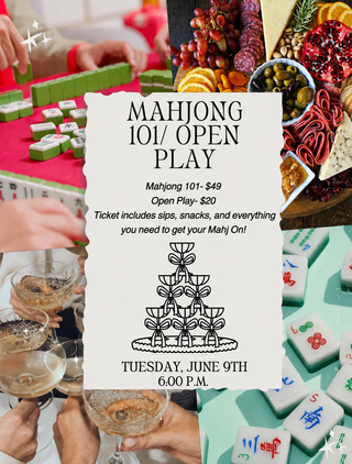 6/9 Mahjong 101 & Open Play
