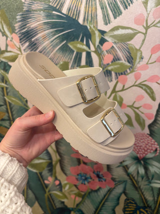Uberta Beige Sandal