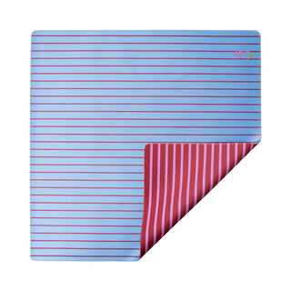 Mod Stripes Double Sided Mahjong Mat-The Mahjong House
