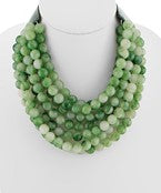 Multi Strand Beaded Necklace