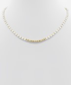 White/Gold Necklace