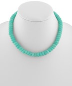 Teal Beaded Necklace