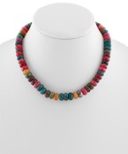 Multi Colored Beaded Necklace