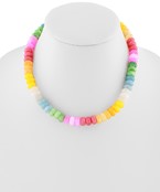 Pastel Beaded Necklace