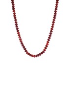 Burgundy  Beaded Necklace