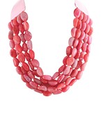 5 Layered Pebble Bead Necklace