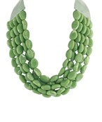 5 Layered Pebble Bead Necklace
