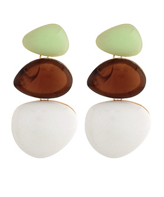 Linear Multi Shape Earrings