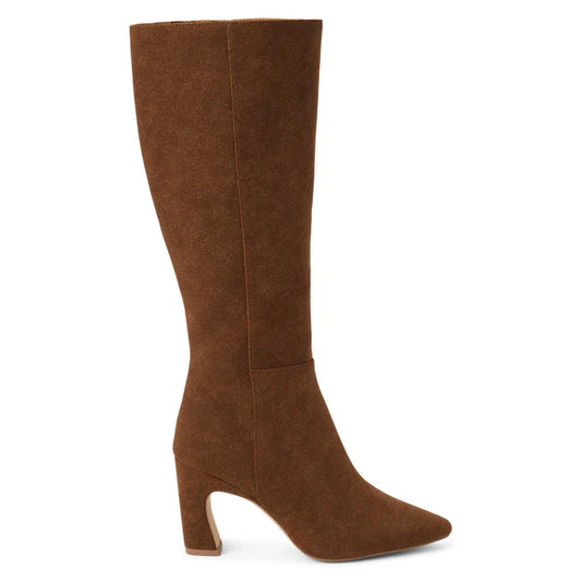 Brown Willow Knee-High Boot