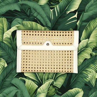 White French Quarter Clutch
