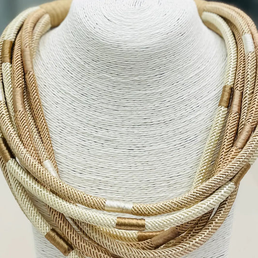Neutral Multi Rope Necklace