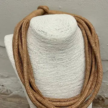 Tan Rope Necklace