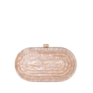 Blush Deco Clutch