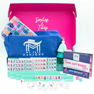 Mini Travel Mahjong-White Mini Anywhere Series-My Fair Mahjong