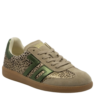 Cloud W26 Pois Gold Forest Sneakers - Back 70