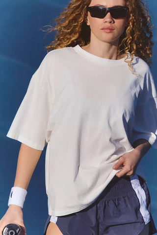 White Tackle Tee-Free People Movement