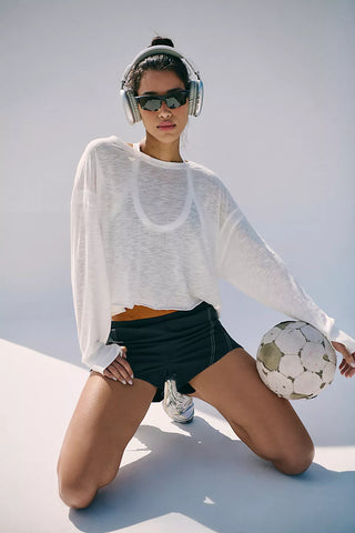 White My Time Layer Tee-Free People Movement