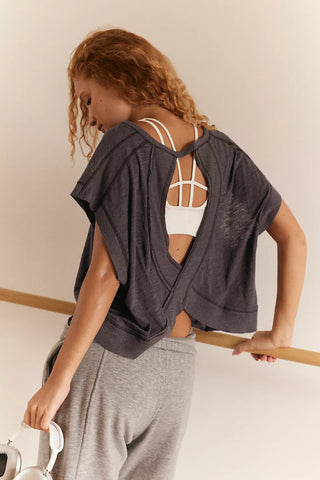 Black My Time Tee-Free People Movement