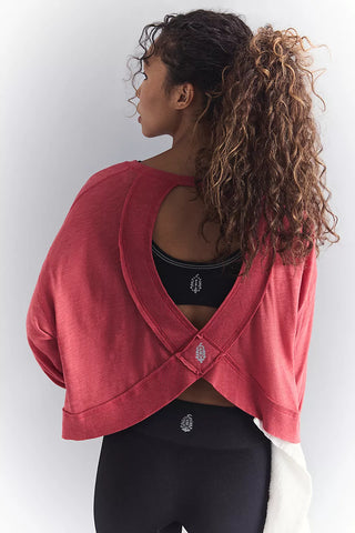 Candy Apple My Time Layer Tee-Free People Movement