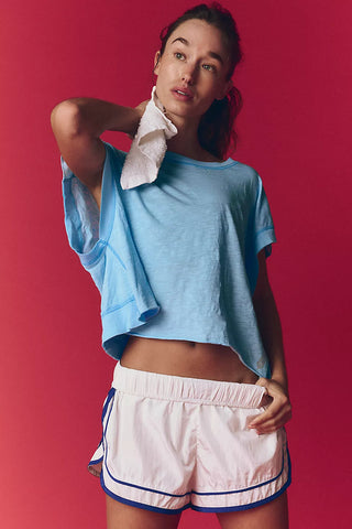 Bright Blue My Time Tee - Free People Movement