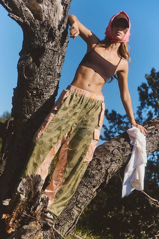 Chocolate Tighten Up Mini Bra-Free People Movement