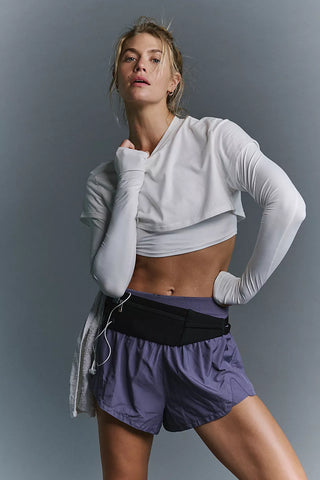 Graphite in Carpe Diem Shorts - Free People Movement