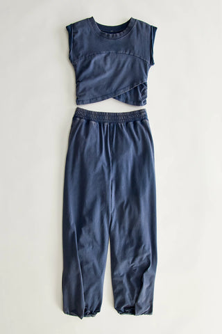 Navy Hot Shot Crossover Set - Free People Movement