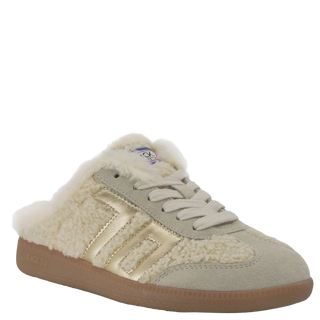 Easter in Butter Gold Backless Sneakers-Back 70