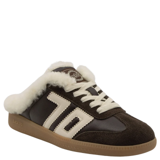 Easter in Coffee Butter Backless Sneakers-Back 70