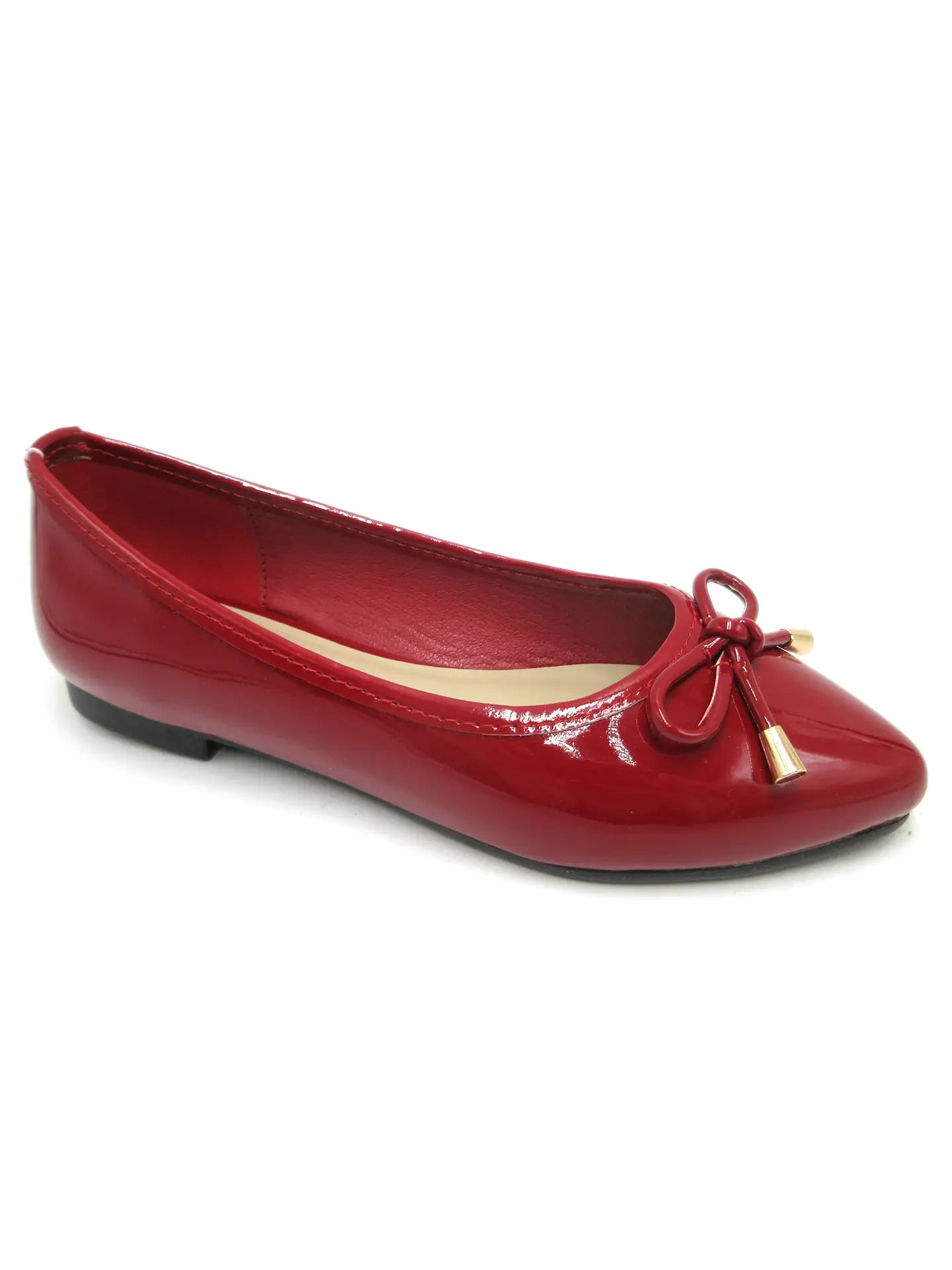 Jace Girls Red Ballet Flat