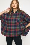 Christmas Plaid Oversized Flannel
