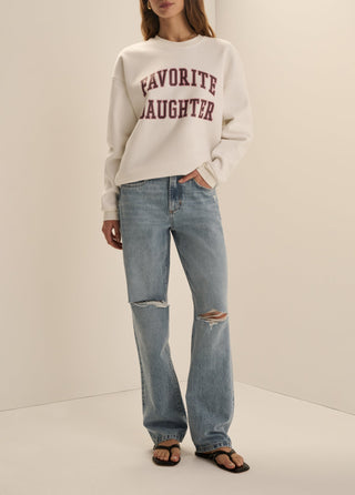 The Collegiate Classic Sweatshirt-Favorite Daughter