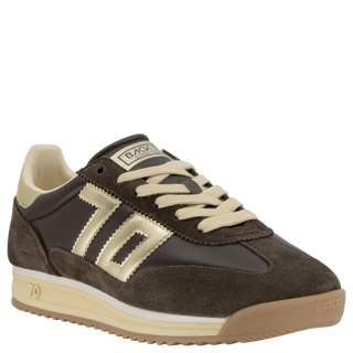 Jogger N in Coffee Gold Sneakers-Back 70