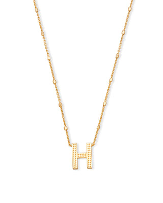 Letter Pendant Necklace in Gold-Kendra Scott