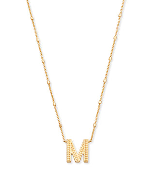 Letter Pendant Necklace in Gold-Kendra Scott