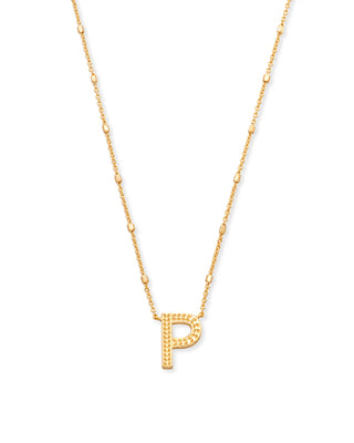 Letter Pendant Necklace in Gold-Kendra Scott