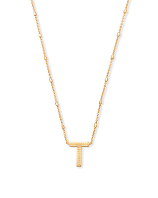 Letter Pendant Necklace in Gold-Kendra Scott