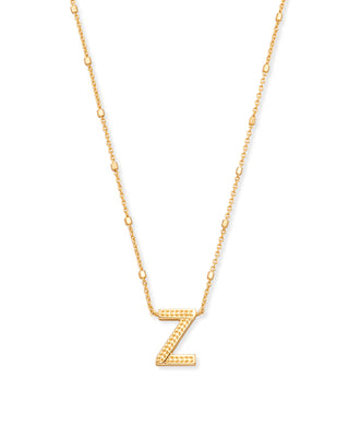 Letter Pendant Necklace in Gold-Kendra Scott