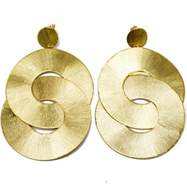 Devon interlocking drop earring Sheila Fajl