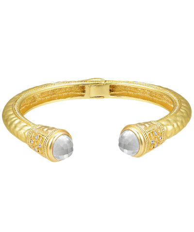 Gold Jewel Cuff Bracelet