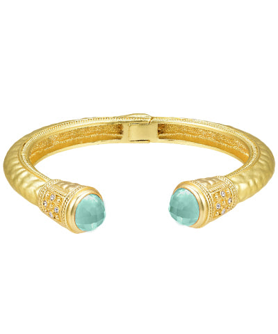 Gold Jewel Cuff Bracelet