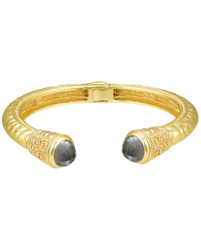 Gold Jewel Cuff Bracelet